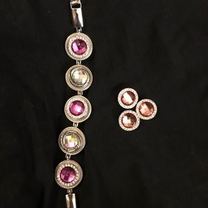 Jewel la la bracelet with 8 snaps